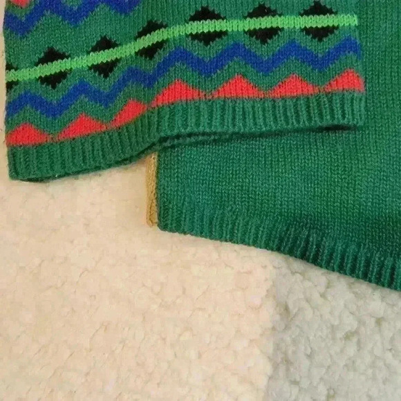 Holiday Time Christmas Sweater Womens XXL 20 Feliz Navidad Southwest Santa - Picture 15 of 16